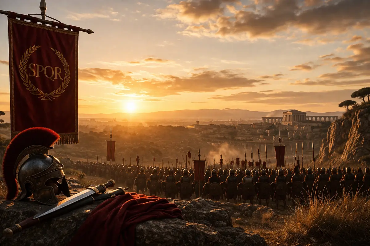 Campo di battaglia romano