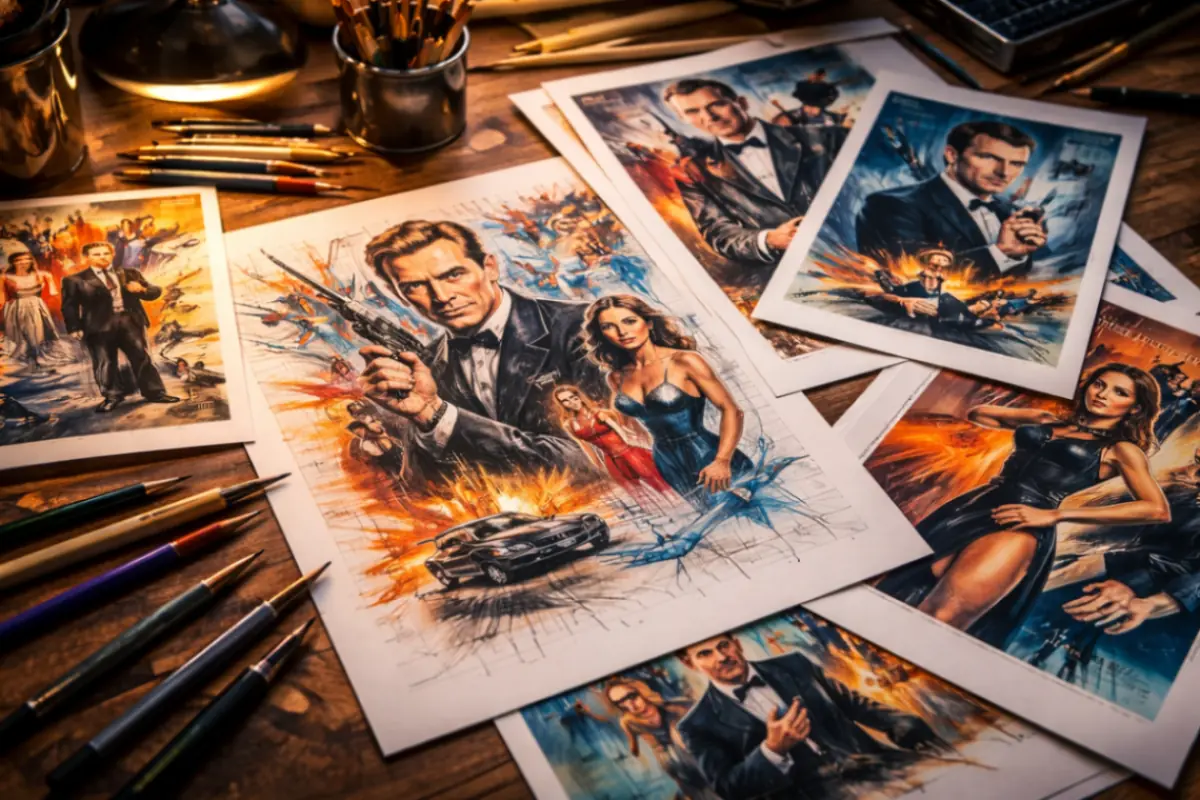 La creativit di James Bond