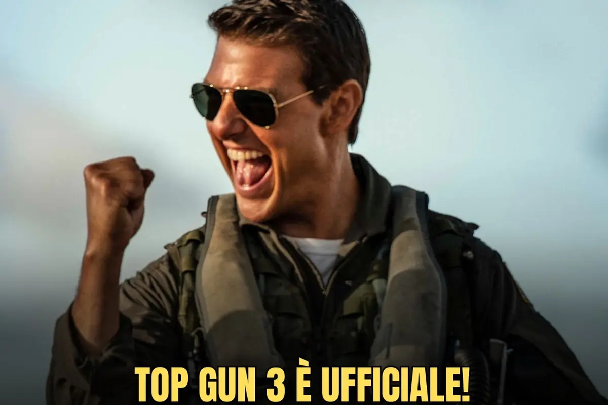 Tom Cruise di nuovo nei cieli Top Gun 3 ufficiale